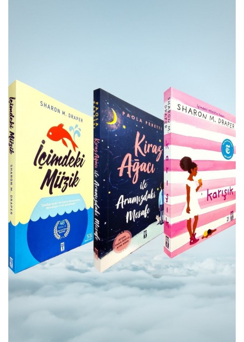 Içimdeki Müzik - Kiraz Ağacı Ile Aramızdaki Mesafe - Karışık / 3 Kitap Takım TELEFON TUTUCU HEDİYE
