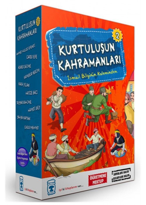 Kurtuluşun Kahramanları Seti 2 - 10 Kitap Takım