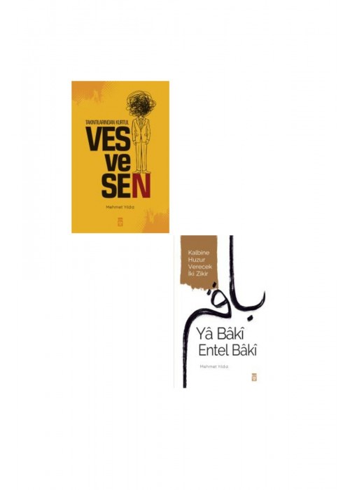 Mehmet Yıldız 2 Kitap Set / Vesvesen + Ya Baki Entel Baki