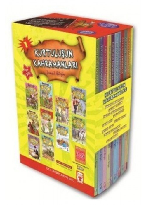 Kurtuluşun Kahramanları 1 (10 Kitap Takım Kutulu)