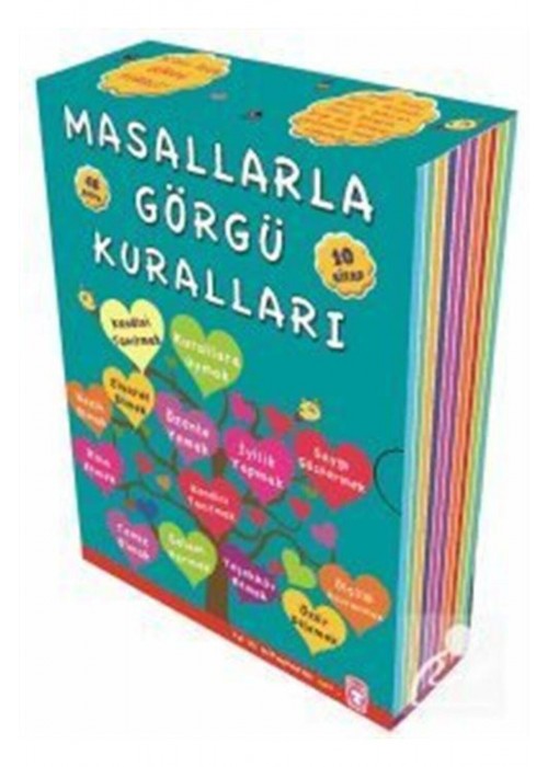 Masallarla Görgü Kuralları (10 KİTAP)