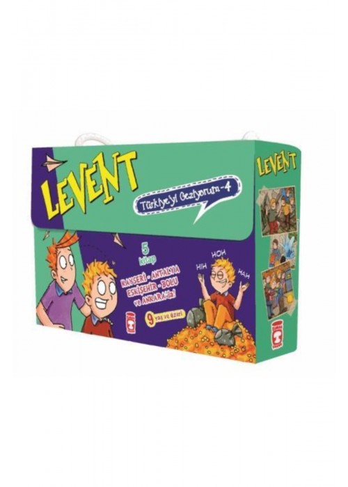 Levent Türkiye’yi Geziyorum Serisi 4. Set (5 Kitap)