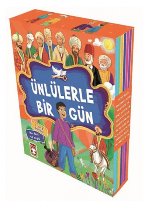 Ünlülerle Bir Gün Seti 1 (10 Kitap Takım)
